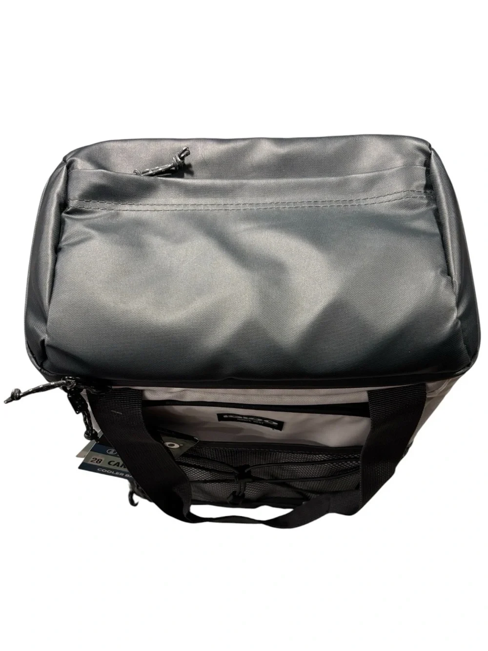 NWT Igloo Marine MaxCold 28 Can Backpack Cooler Soft Insulated White and Grey